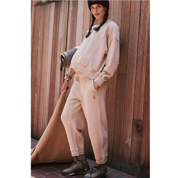 FP Movement x Hatch Intercept Pant Maternity Desert Sand Tan XS NWT - Picture 2 of 6